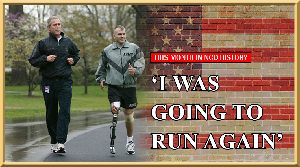 This Month in NCO History: April 14, 2004 — A Running Start on the Long Road Back