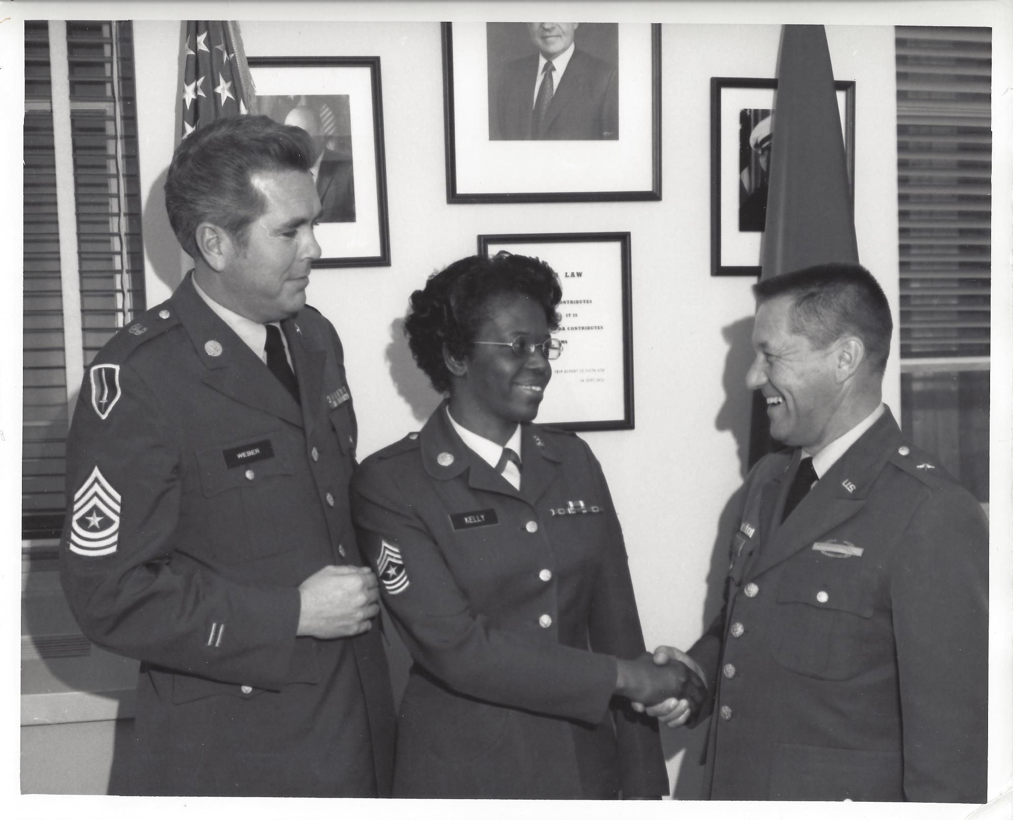 Command Sgt. Maj. Mildred C. Kelly