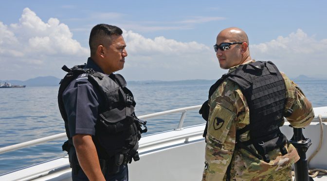 Signal support NCO helps Panamanians stage their first major joint operation
