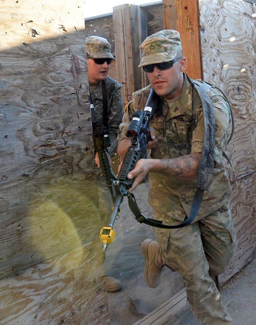 Soldiers in the MOS-Transition course of Oregon National Guard