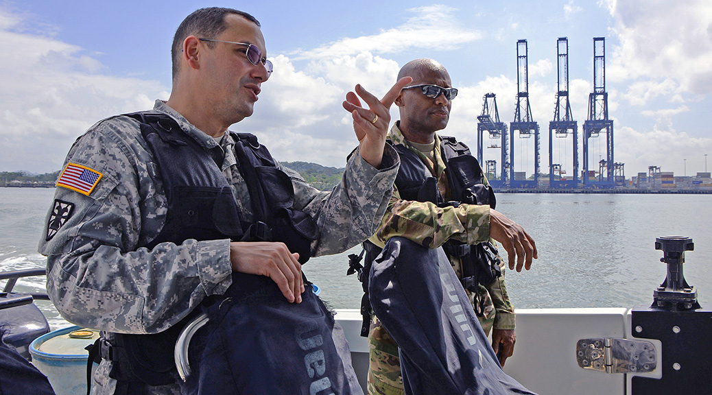 TAFT NCOs take training out to sea in Panama