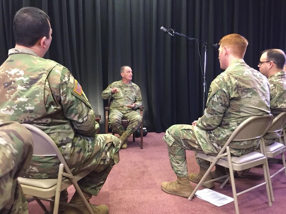 TRADOC CSM and NCOs discuss a constantly changing environment