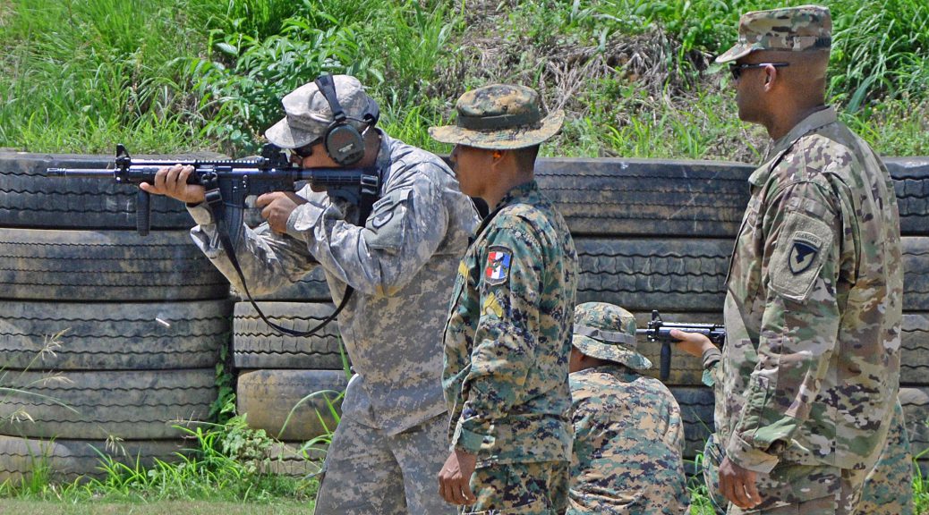 Tactical NCOs in Panama develop security forces’ weapons, leadership skills