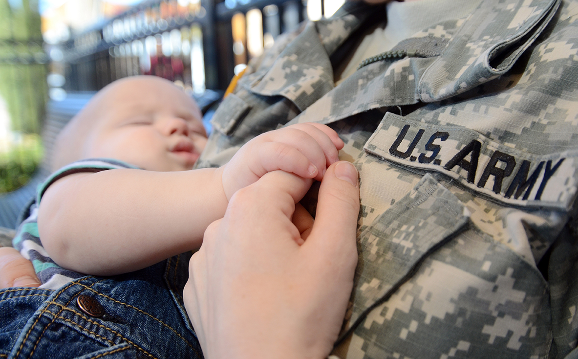 Commands are looking to Fort Bliss’ exemplary breastfeeding policy as they begin creating policies for their own installations. (Photo by Meghan Portillo / NCO Journal)