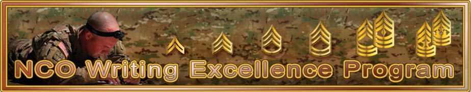 NCO Writing Excellence Program