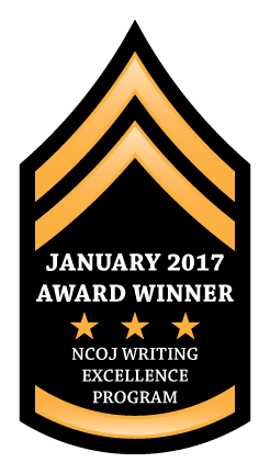 January 2017 Award Winner