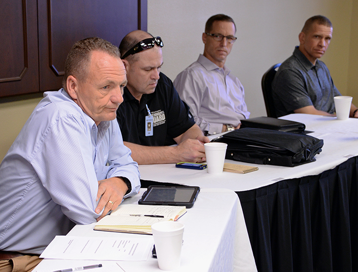 Warrant Officer Class 1 Mark Mortiboy, the equivalent of the sergeant major of the army for New Zealand, noted that his country and Australia work closely with Tonga, Papua New Guinea and Fiji. “There is an appetite from all those three nations to professionalize their NCOs,” he said during a breakout session focusing on PACOM and CENTCOM. He recommended deeper information-sharing on the NCO profession of arms through courses operated in each country. (Photo by Spc. James Seals / NCO Journal)