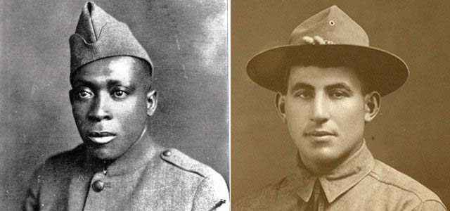 Sgt. Henry Johnson and Sgt. William Shemin